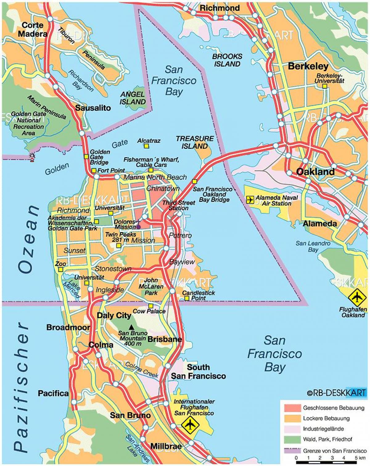 Картата На Сан Франциско 