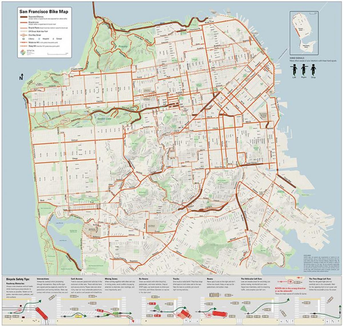 Сан Франциско наем картата