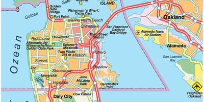 Карта на Ийст Бей 