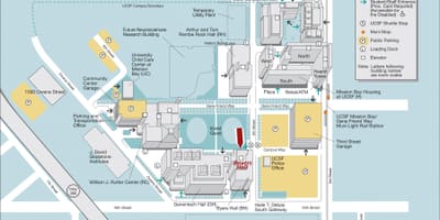 От UCSF на картата