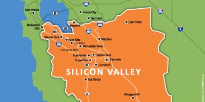 Силиконовата долина на картата на света